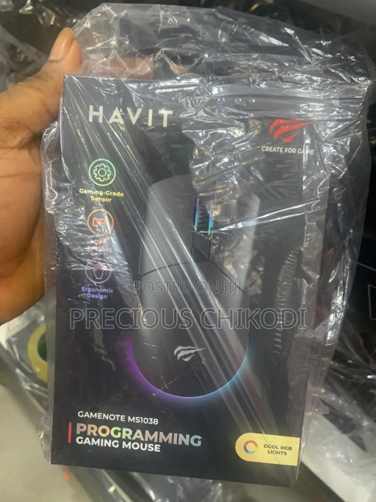 Havit Wired Gaming Mouse With RGB Light