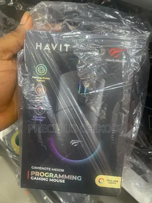 Havit Wired Gaming Mouse With RGB Light