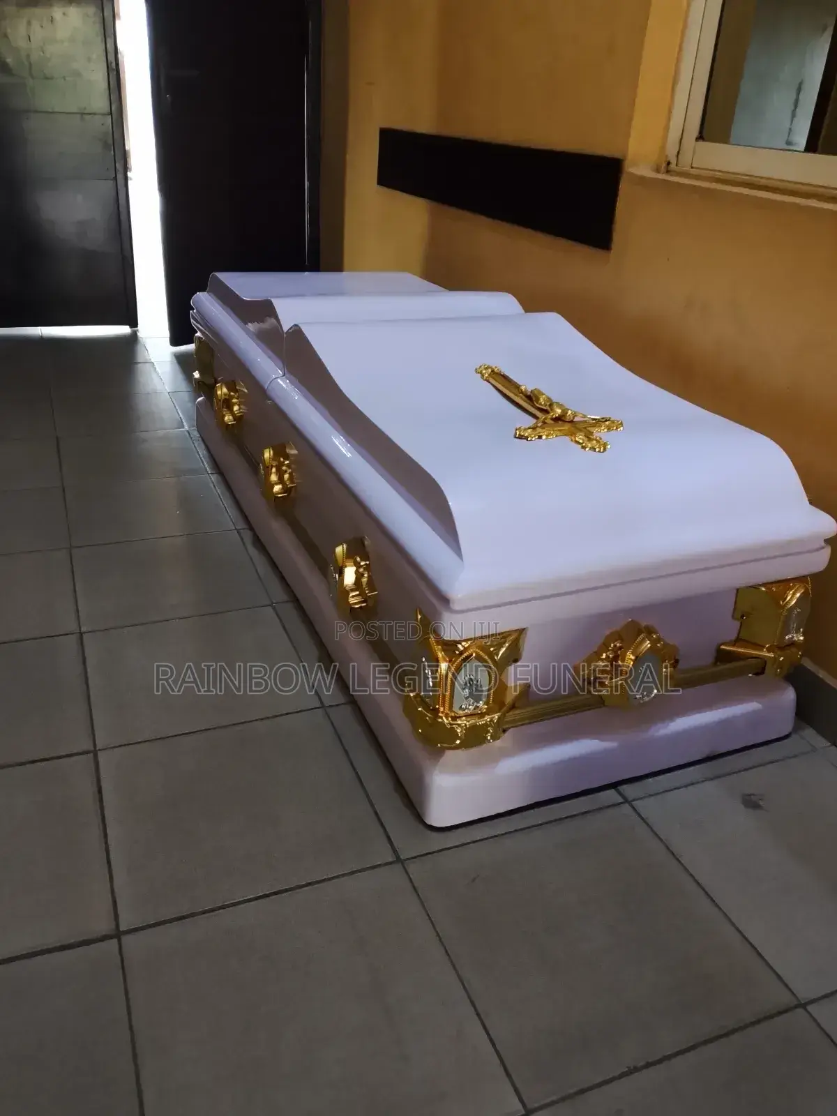 Rainbows Funeral Casket
