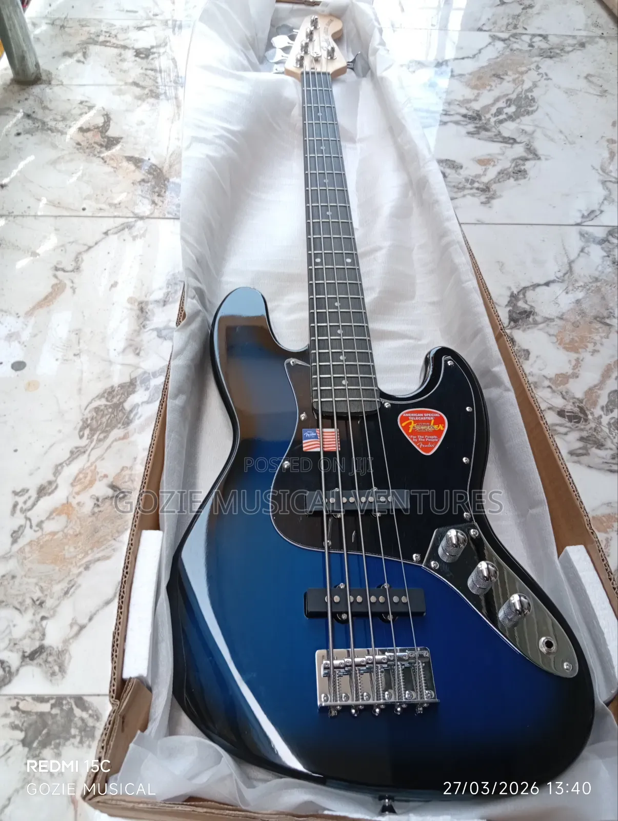 Fender Passive Jazz Bass Guitar Five String