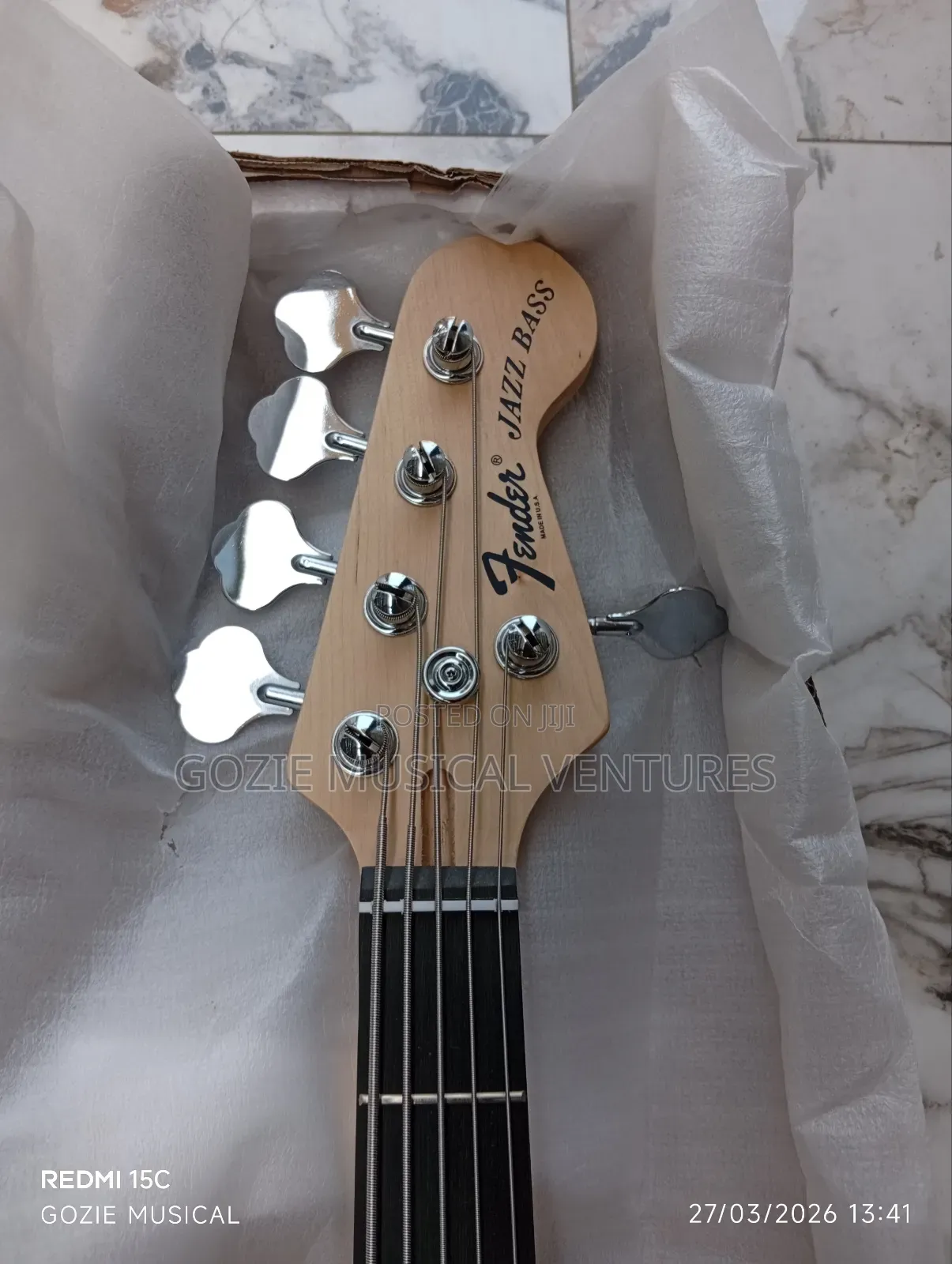 Fender Passive Jazz Bass Guitar Five String