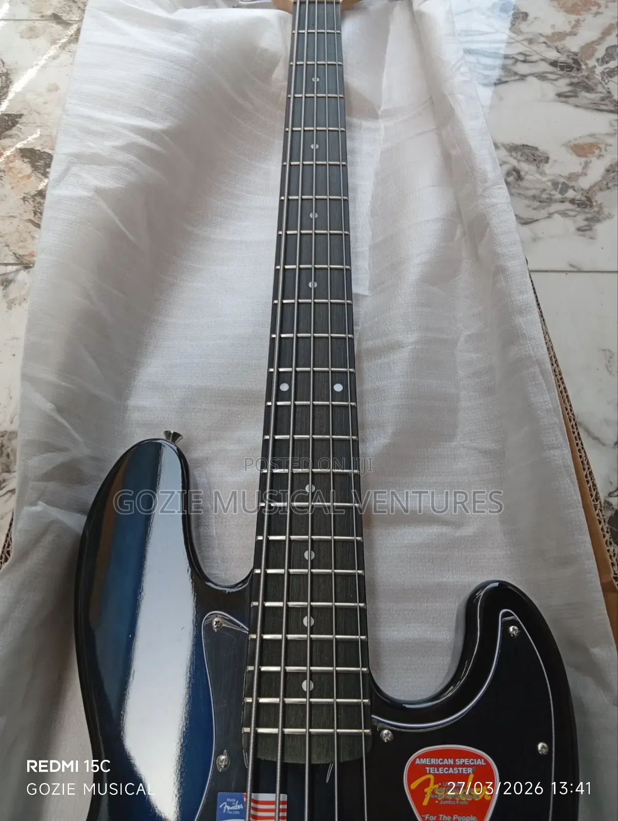 Fender Passive Jazz Bass Guitar Five String