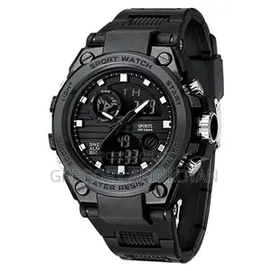 Otter Sport Fashion Dual Display Waterproof Wristwatch for Men