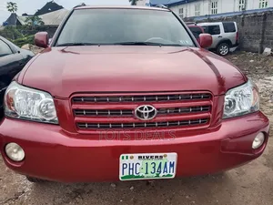 Toyota Highlander Base AWD 2004 Red