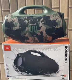 JBL Boombox 4 (40w) Wireless Bluetooth Speaker
