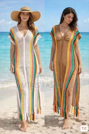 Very Beautiful Crochet Beach Gown