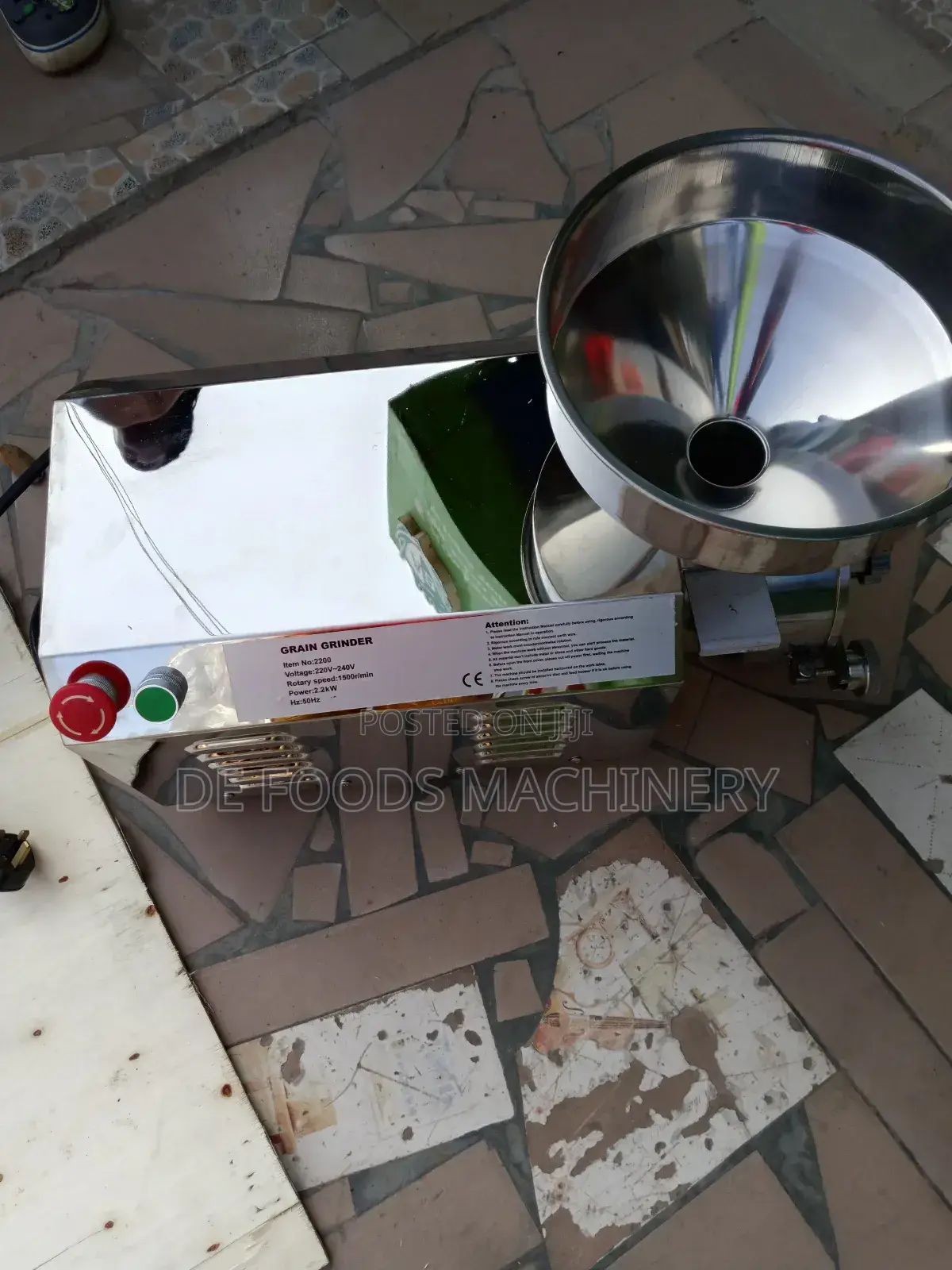 Industrial Stainless Grinder