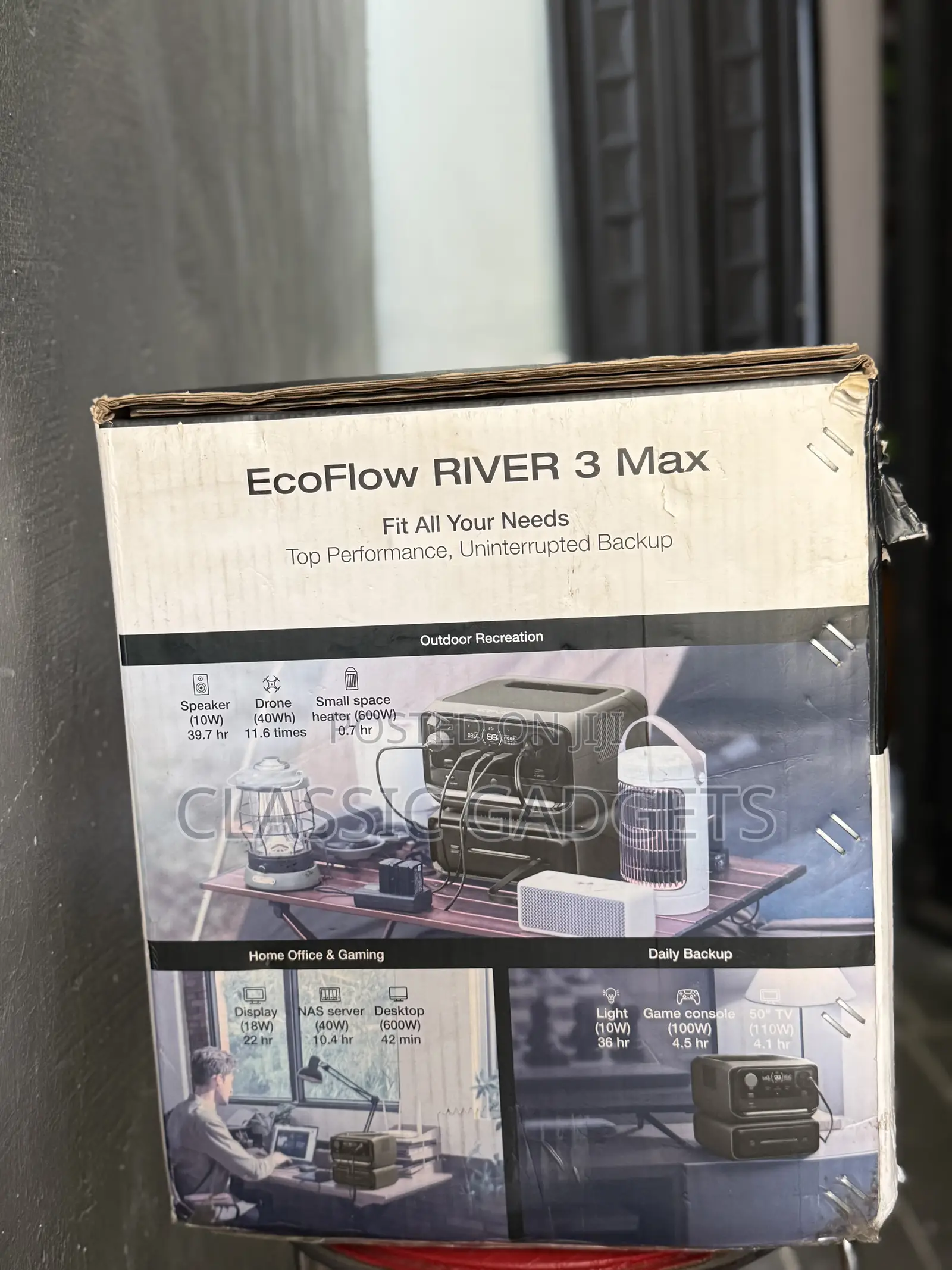 Ecoflow River 3 Max Power Generator / Power Station