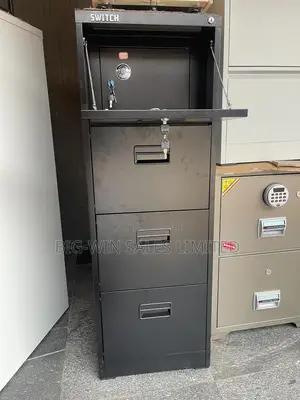File Cabinet With Safe
