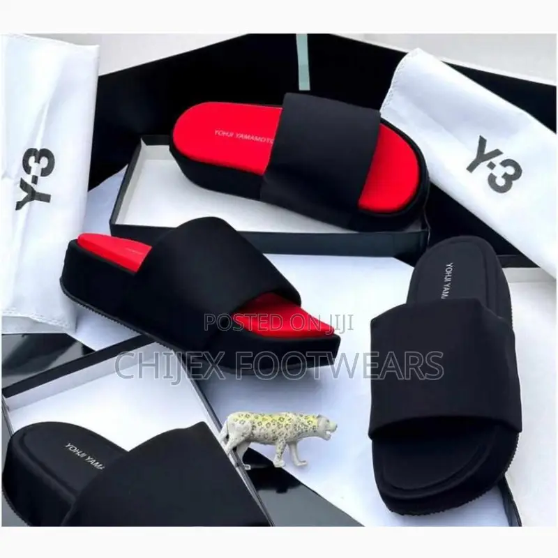 Y-3 High Sole Slides Premium Update