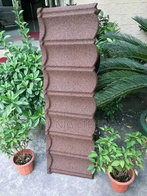 Chocolate Coffee Bond Stone Coated Roofing Sheet in Ajah Lagos