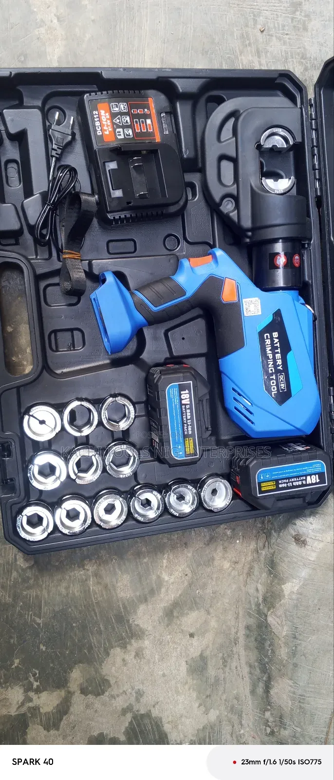 Cordless Cable Cutter Machine