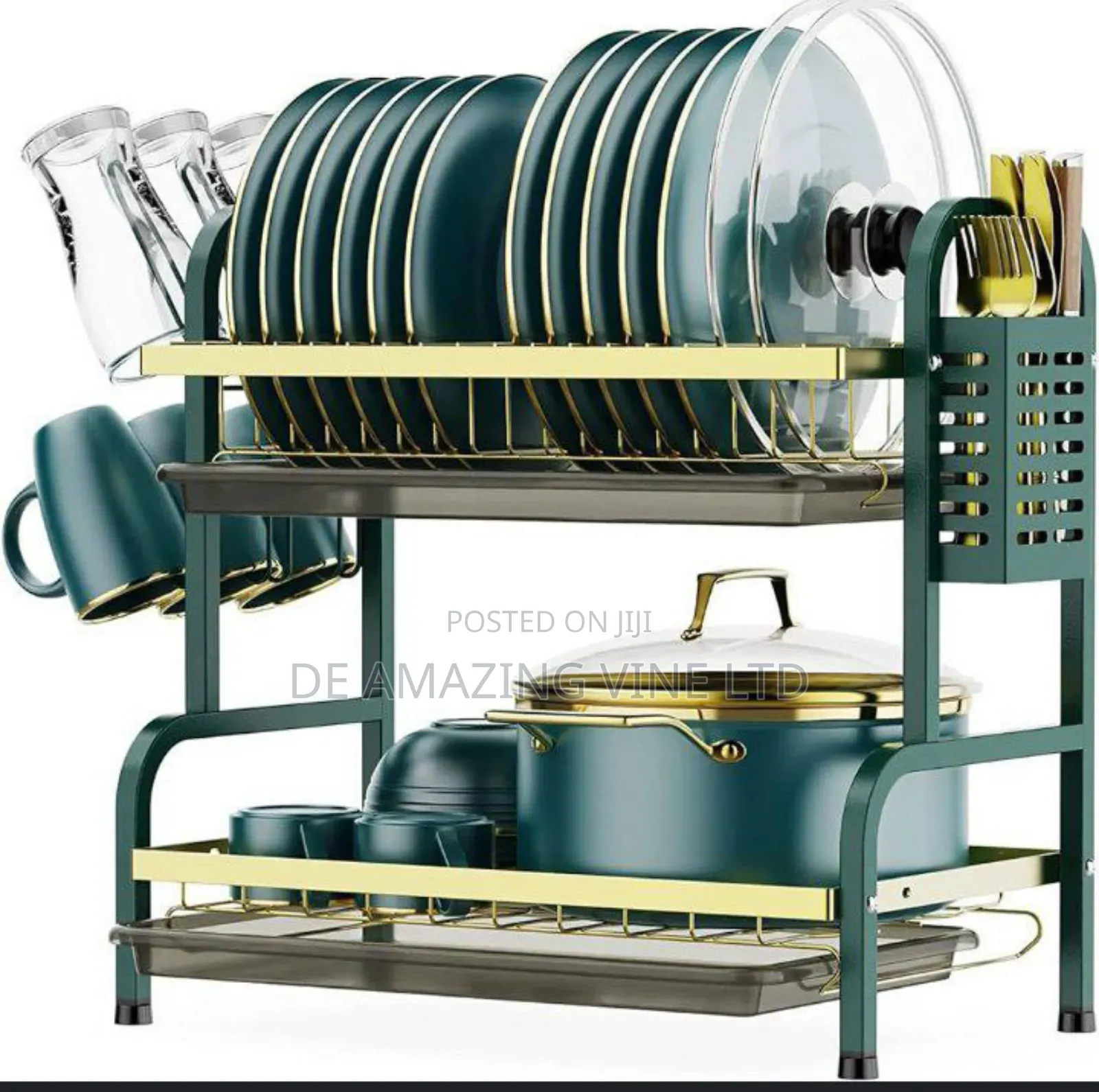 2layers Dish Drying Rack , Kitchen Dish Rack Available