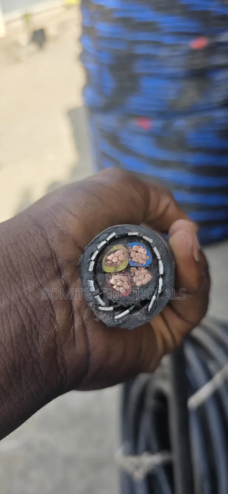 25mmx4core Amoured Cable