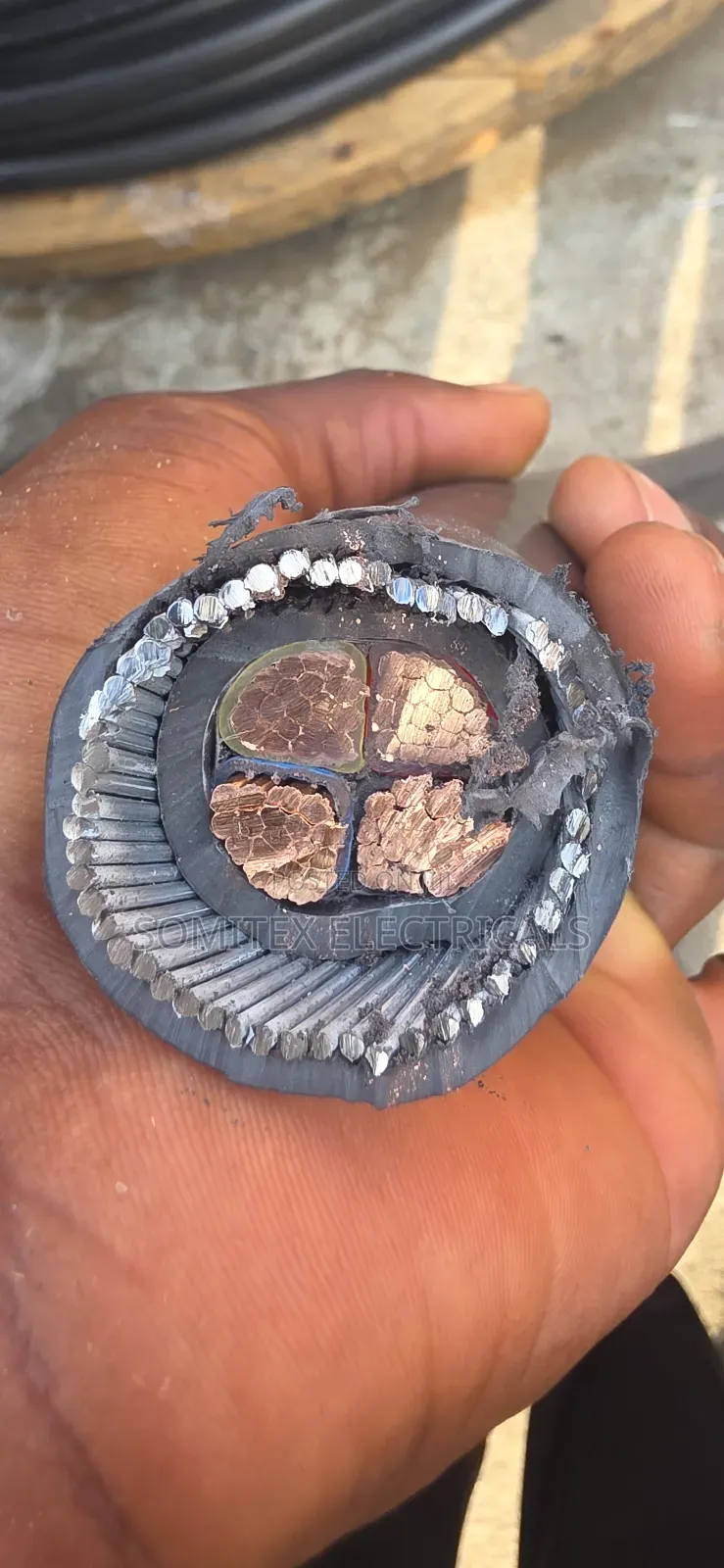70mmx4core Amoured Cable