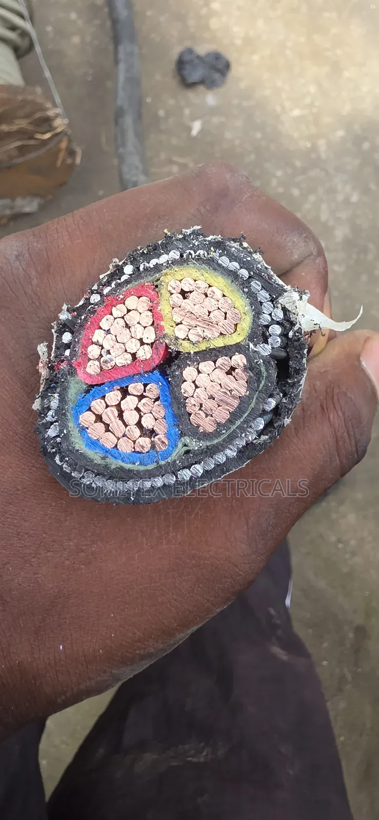 95mmx4core Amoured Cable