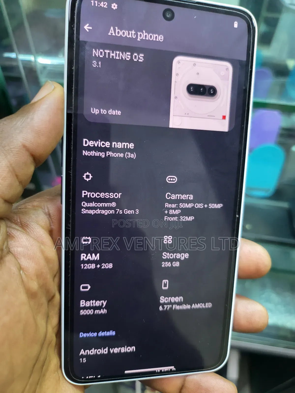 Nothing Phone 3a 256 GB White