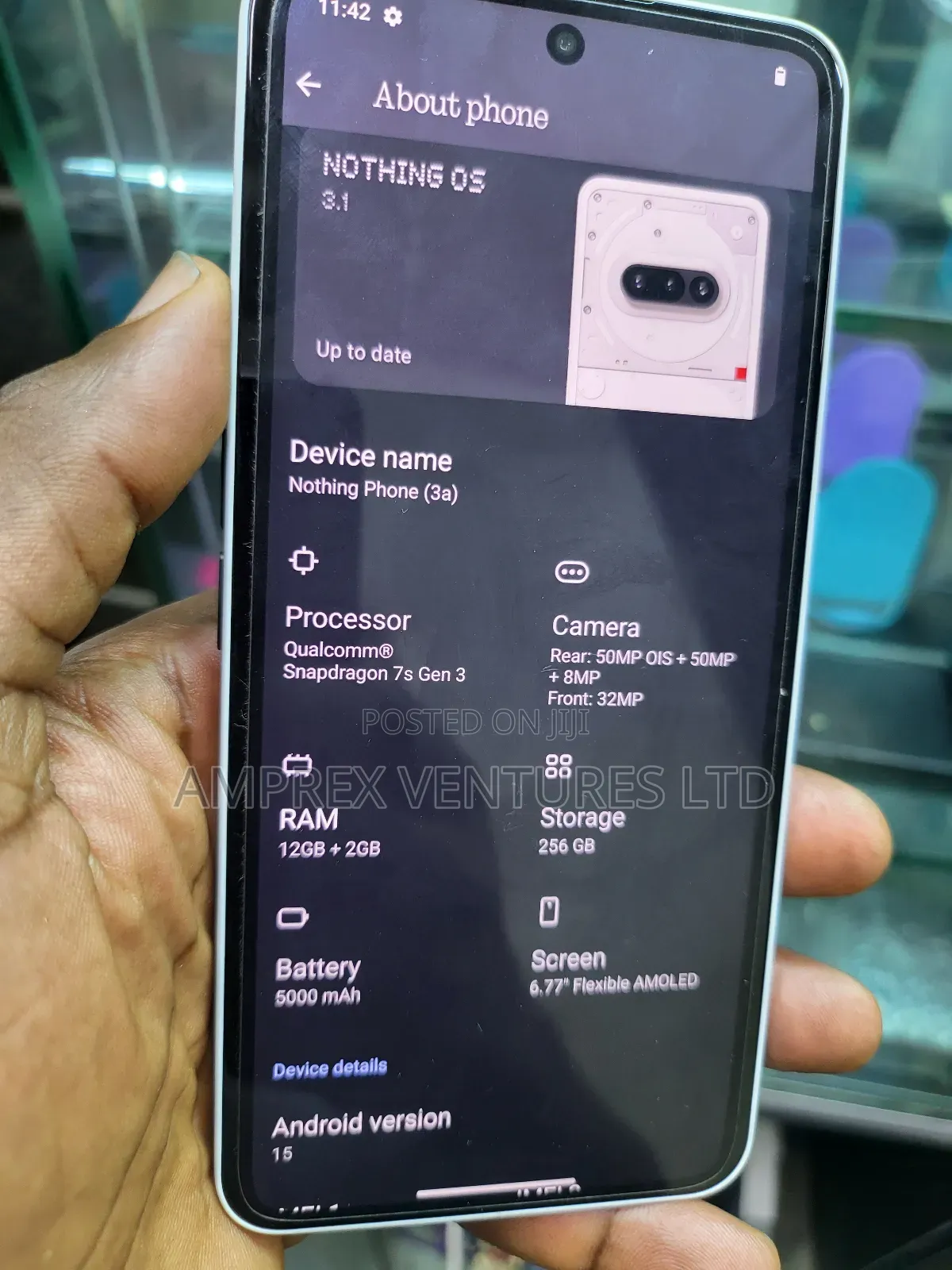 Nothing Phone 3a 256 GB White