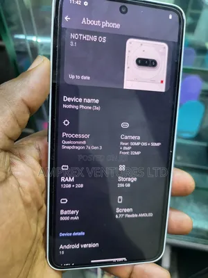 Nothing Phone 3a 256 GB White