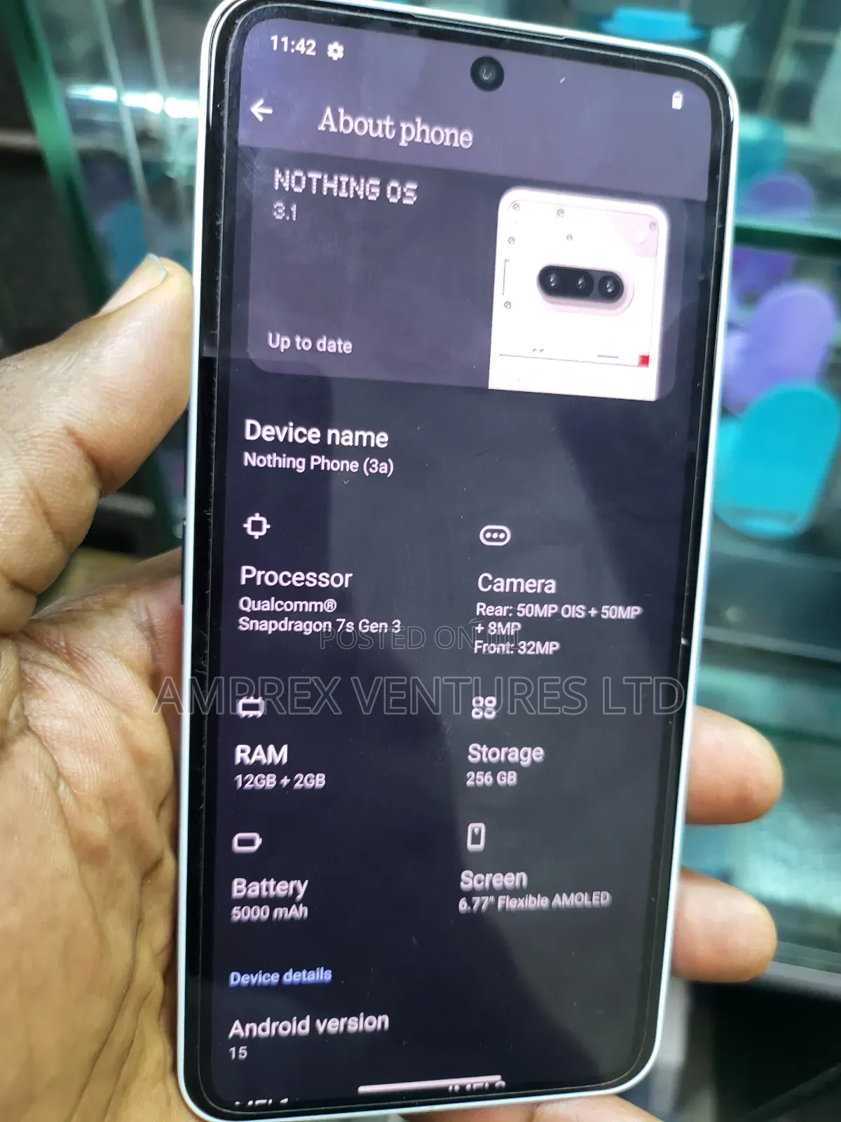 Nothing Phone 3a 256 GB White