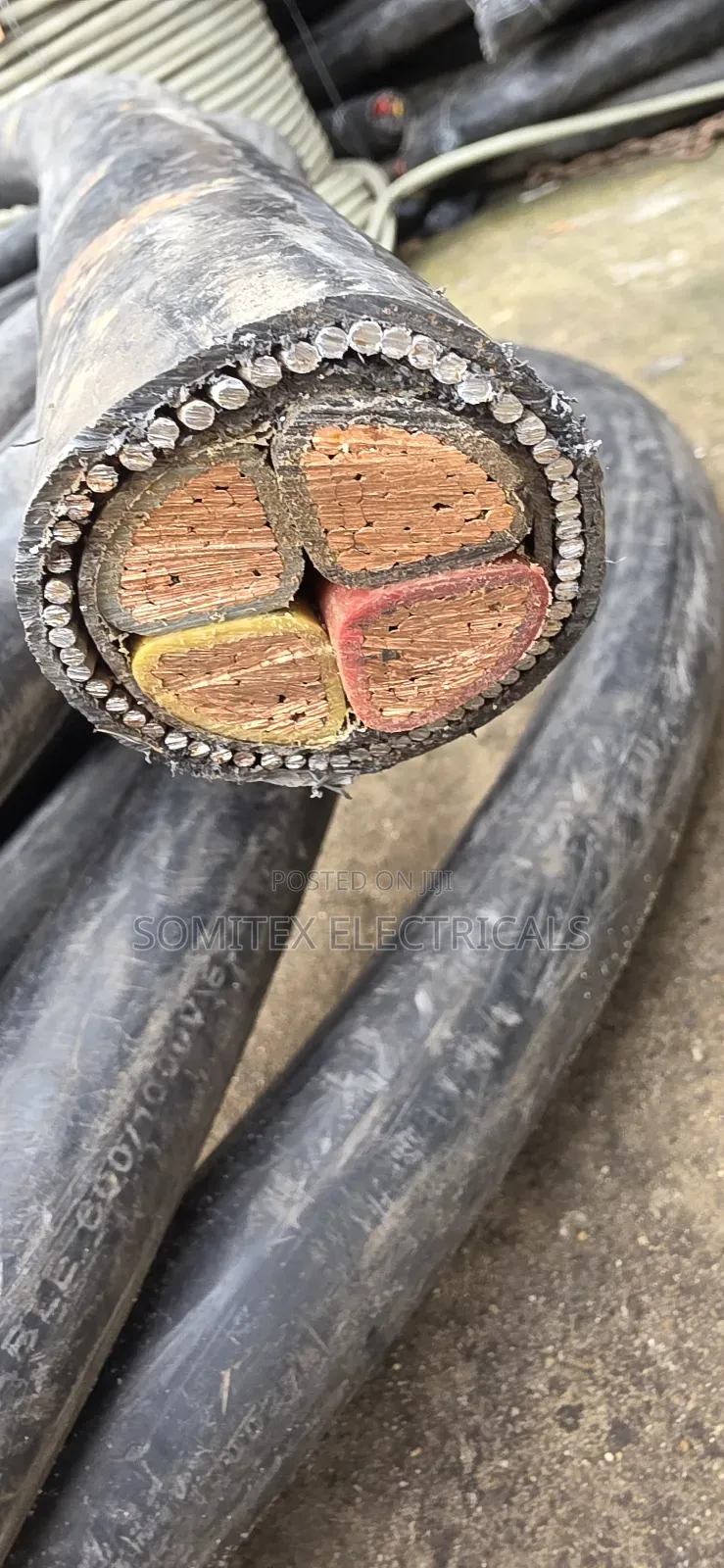 185mmx4core Amoured Cable