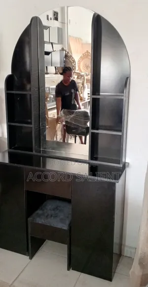 Dressing Mirror With Cupboard