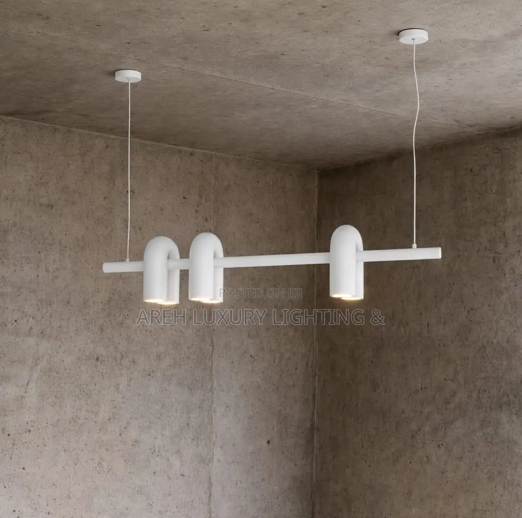 Nordic Modern Minimalist U-Shaped Iron Chandeliers Sample