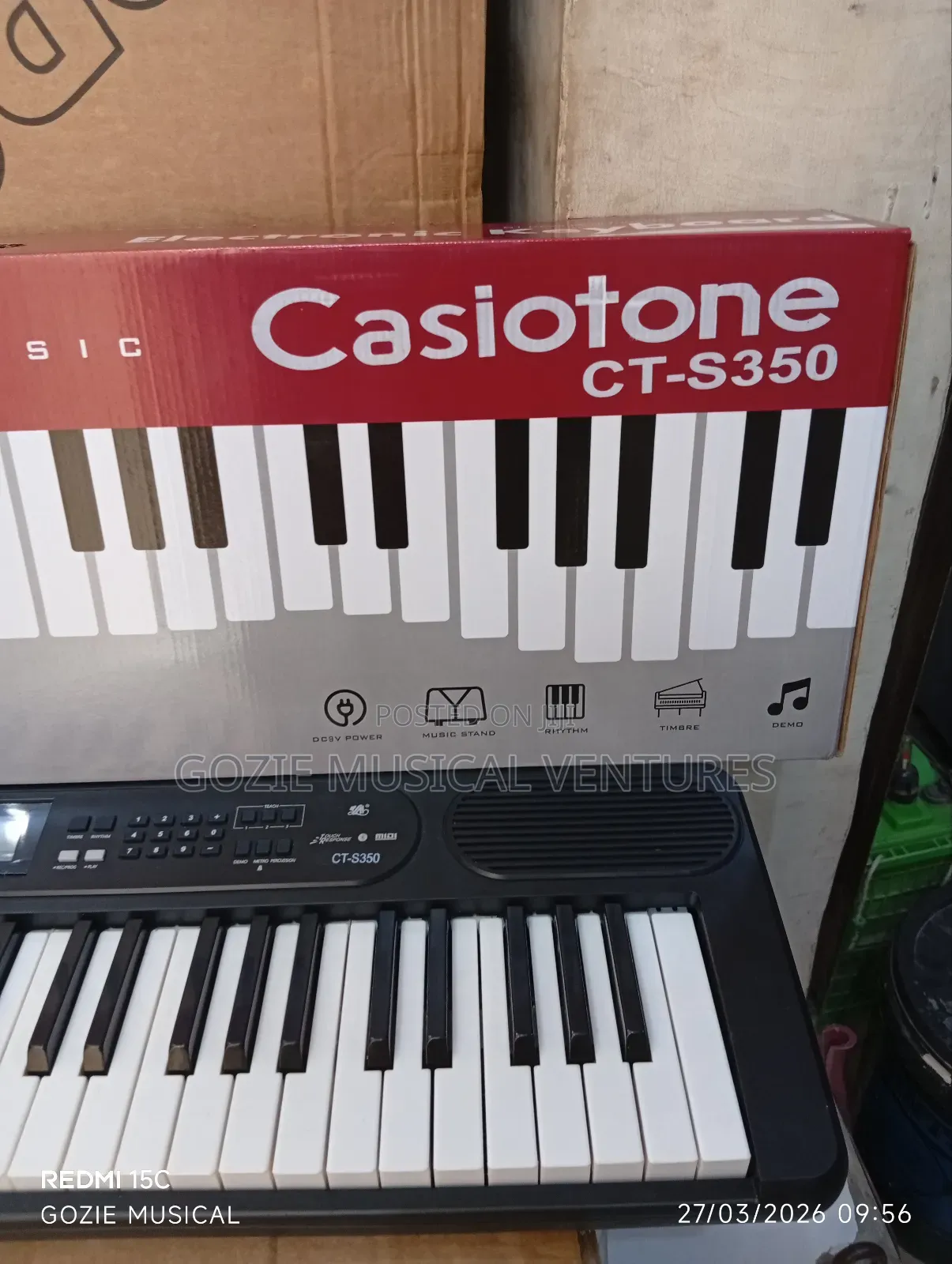 Casio Casiotone Ct-S 350 Electric Keyboard