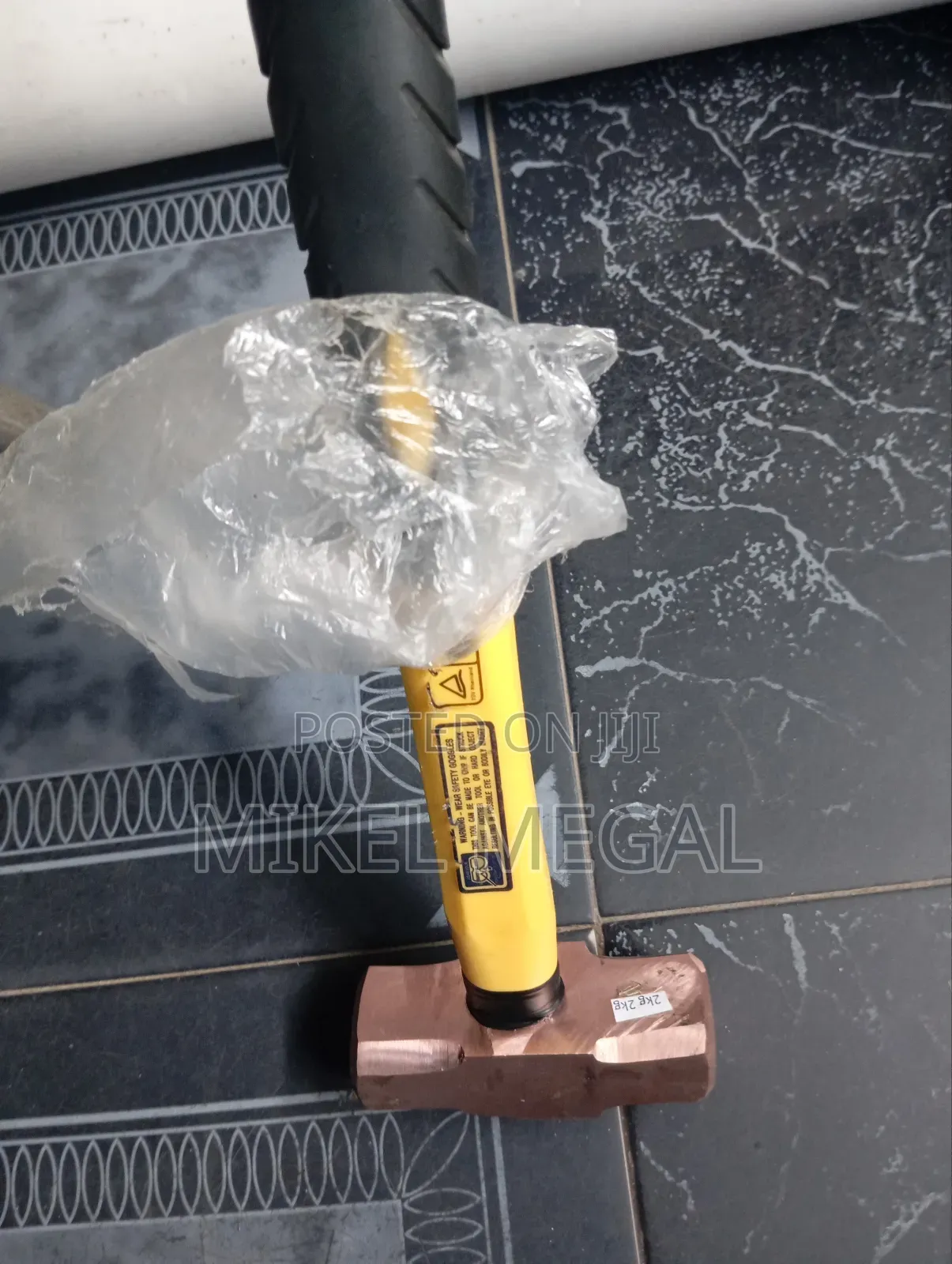 2kg Copper Brass/Non Sparking Sledge Hammer