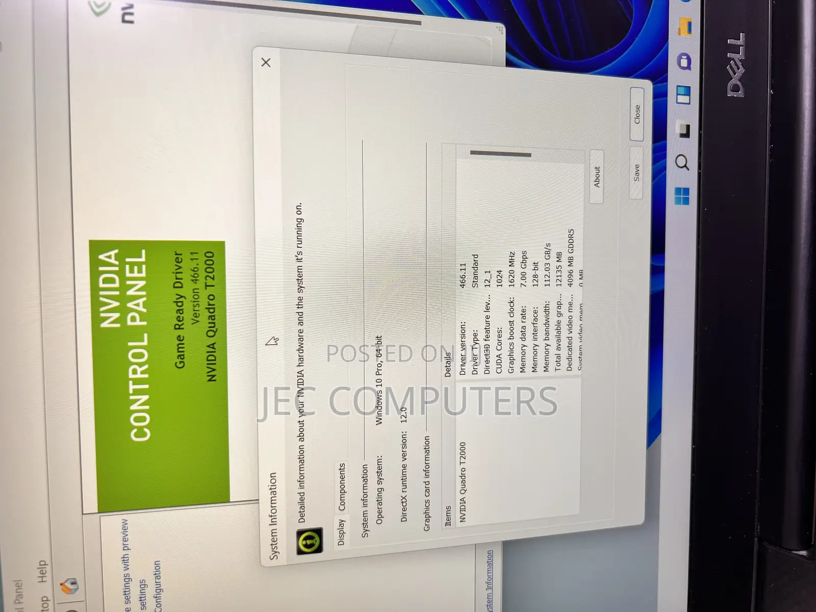 Laptop Dell Precision 15 5540 16GB Intel Core i9 SSD 512GB