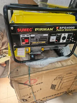 Original Sumec Firman 4.5kva Petrol Generator 100% Copper Coil