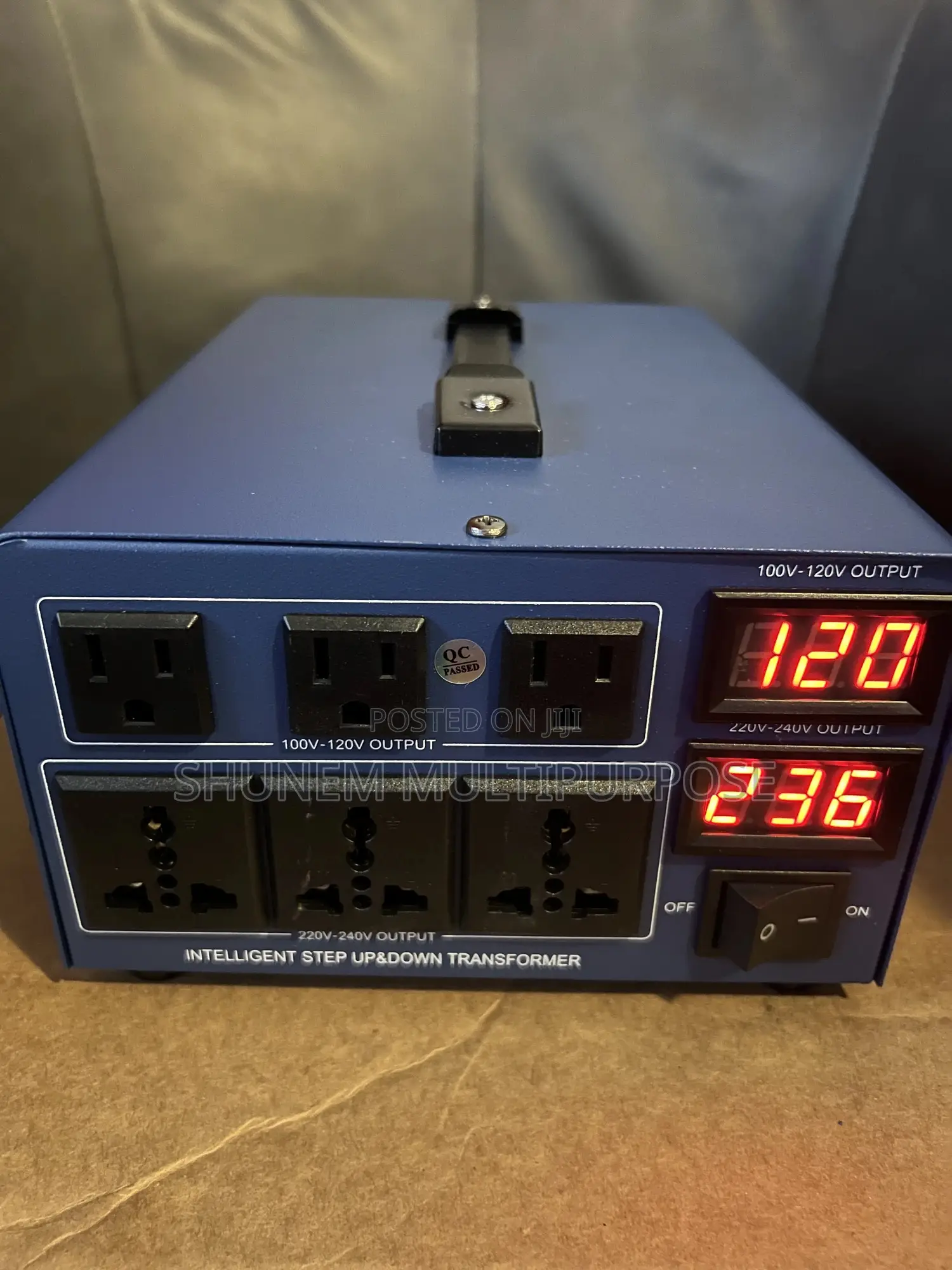8000 Watt Step Up or Down Voltage Transformer