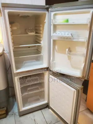 Compact Double-Door Refrigerator + Freezer