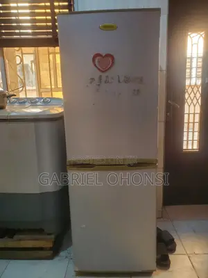 Compact Double-Door Refrigerator + Freezer