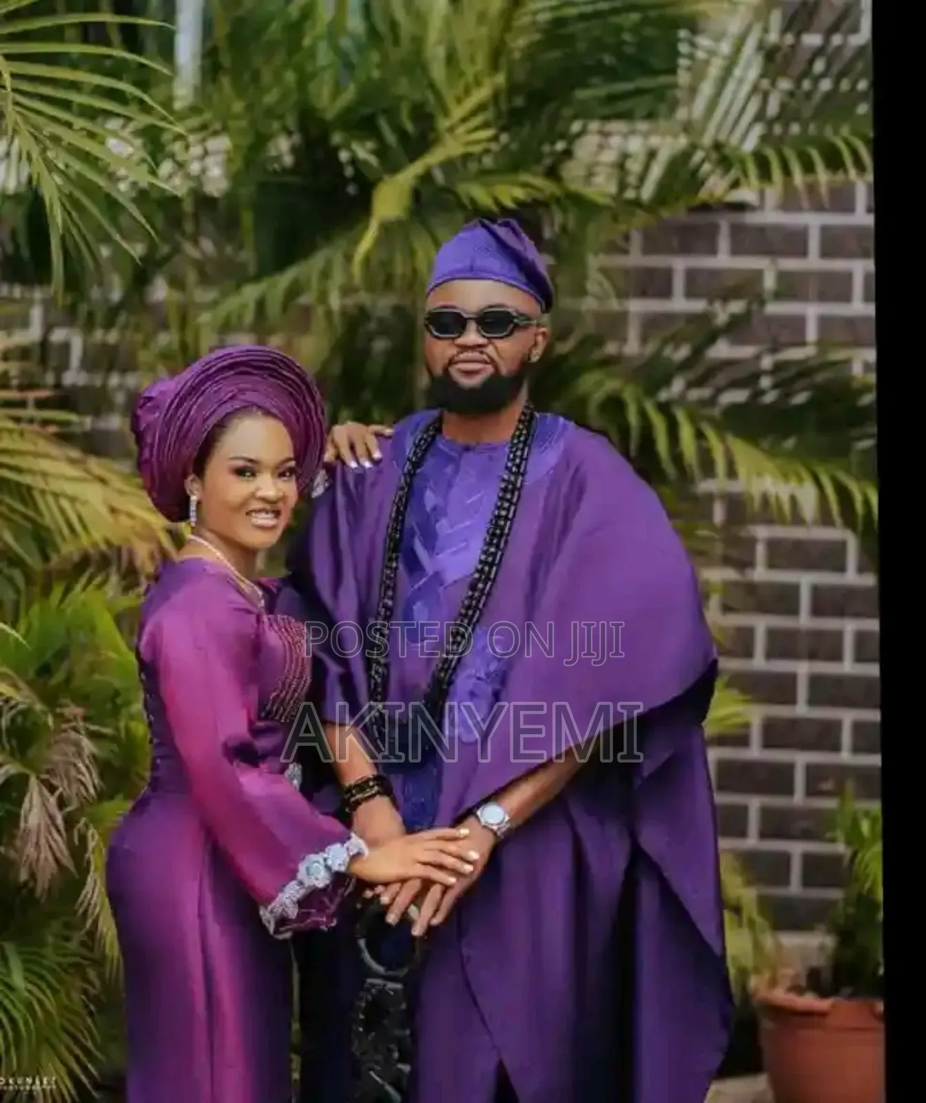 Couple Aso Oke Set