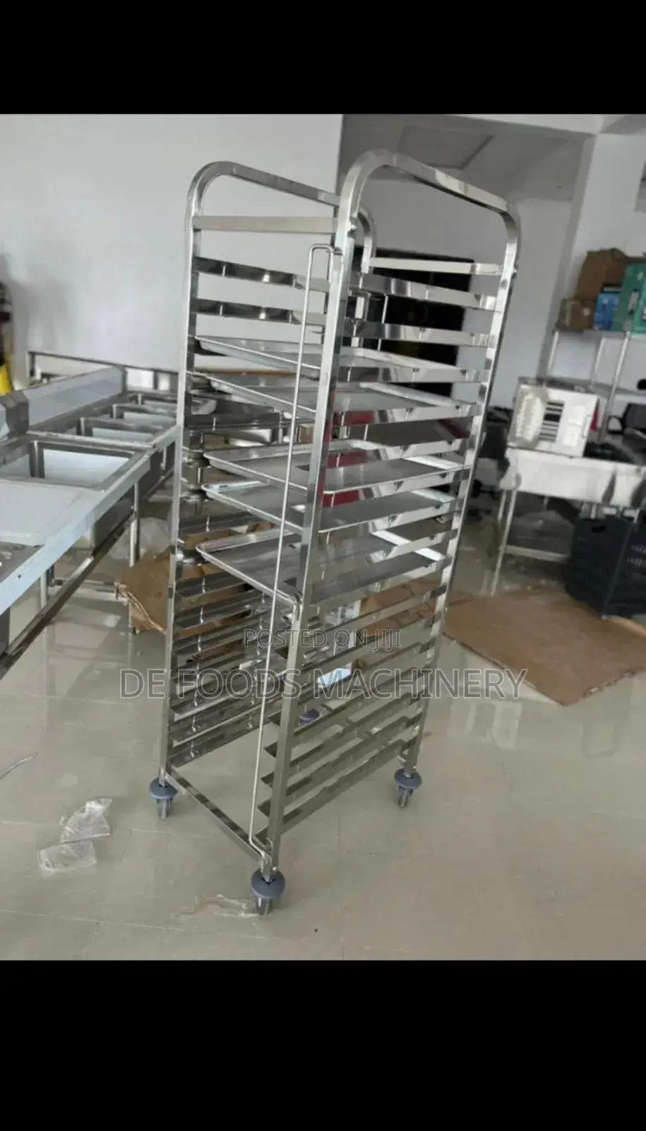 15 Step Bread Trolley
