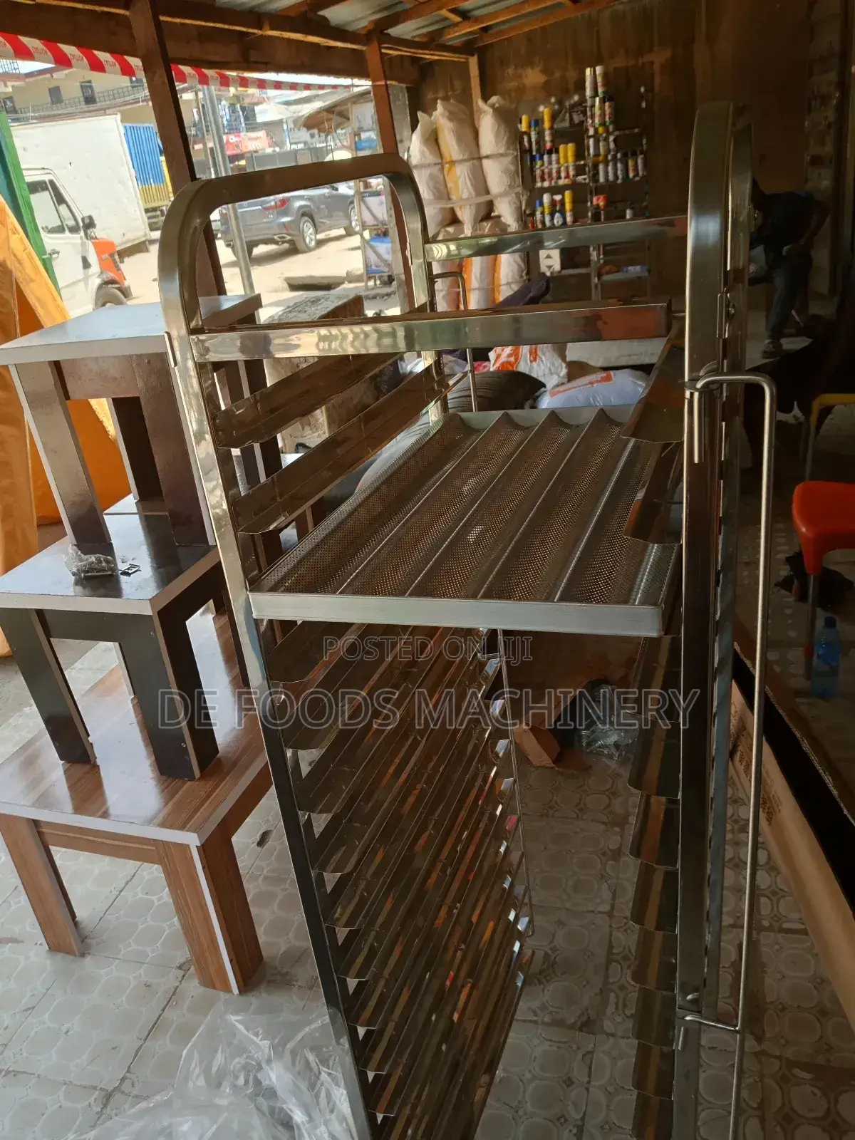 15 Step Bread Trolley