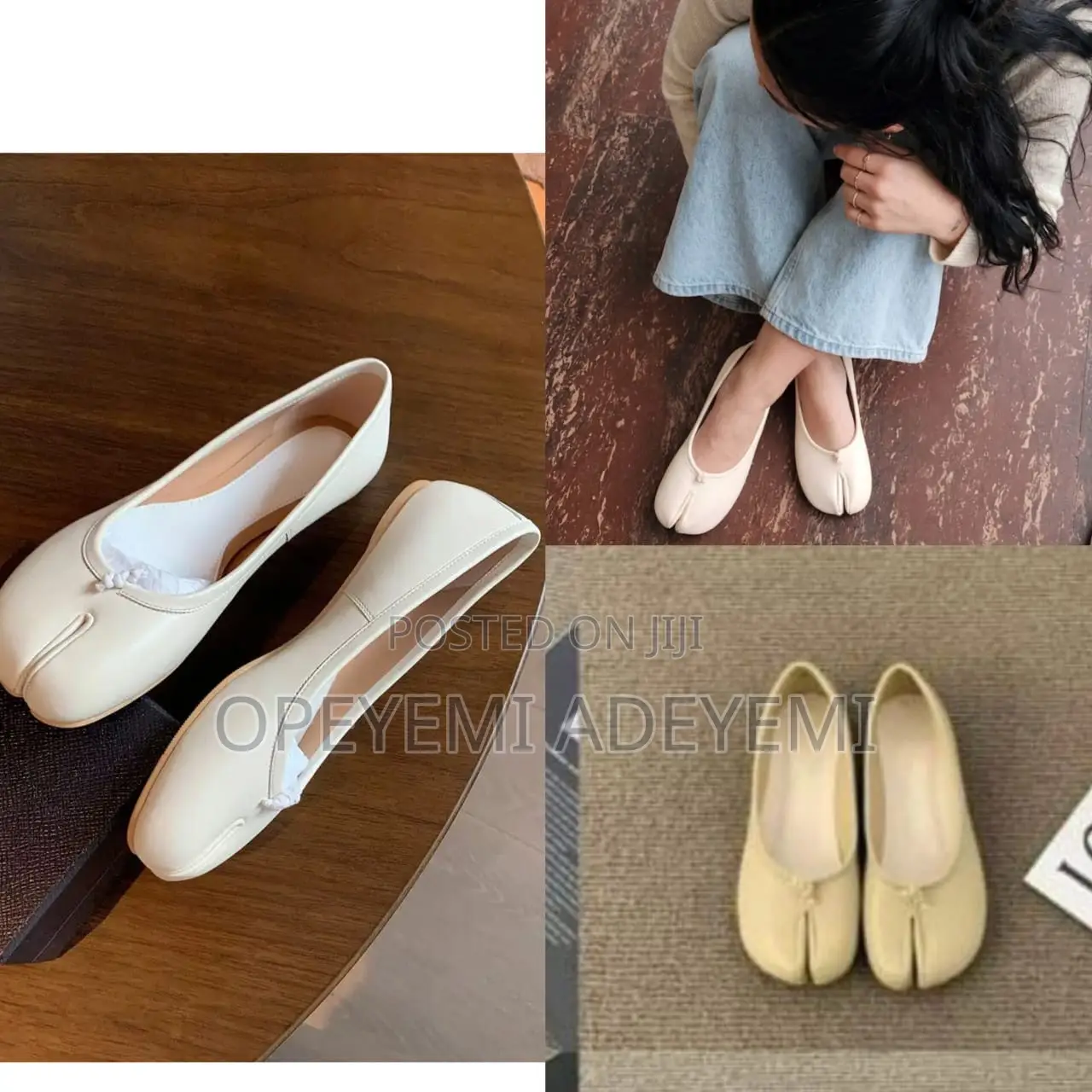 Split Toe Ballerina Shoe