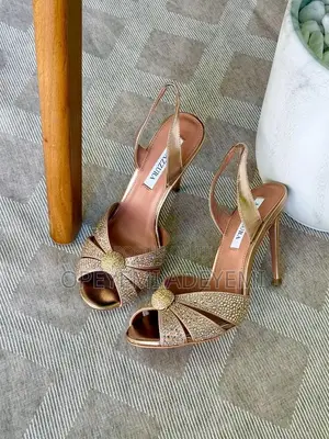 Aqua Party Heel Sandal