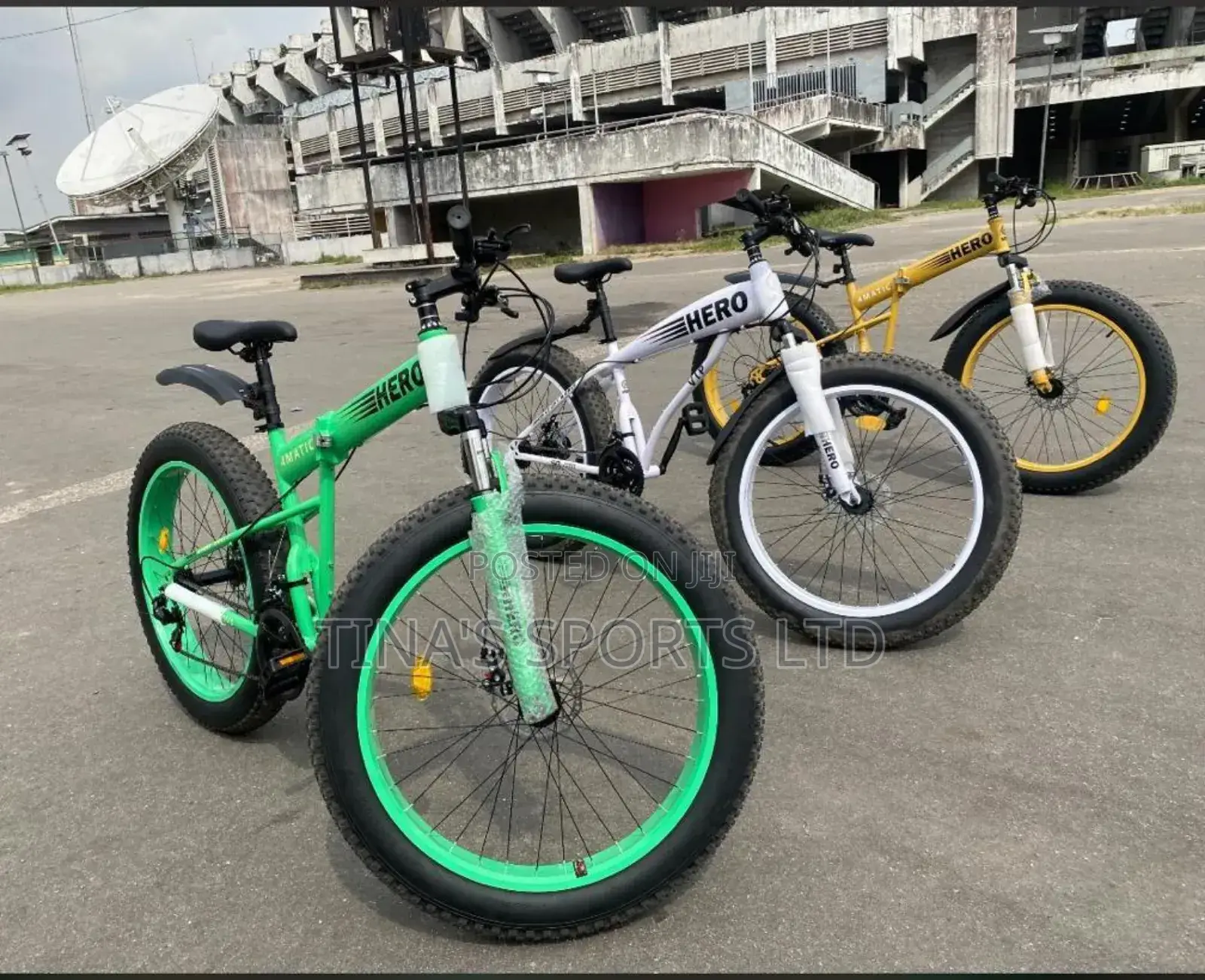 Fat Tyre Foldable Bike