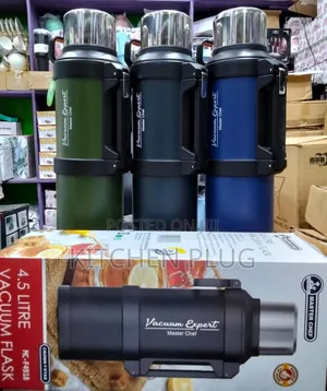*Masterchef 4.5l Vacuum Water Flask