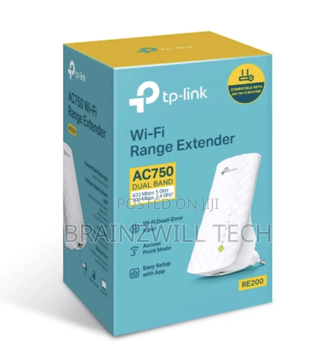 Tp-Link Re200 | Ac750 Mesh Wi-Fi Range Extender