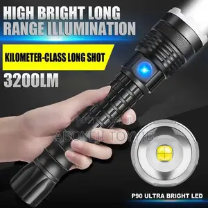 Ultra Bright Zoom Lantern Led Torch 5 Lighting Gears.With 2 Batteries