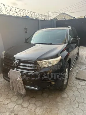 Toyota Highlander Limited 2012 Black