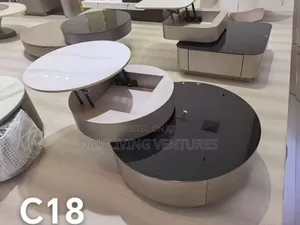 Center Table With Drawers