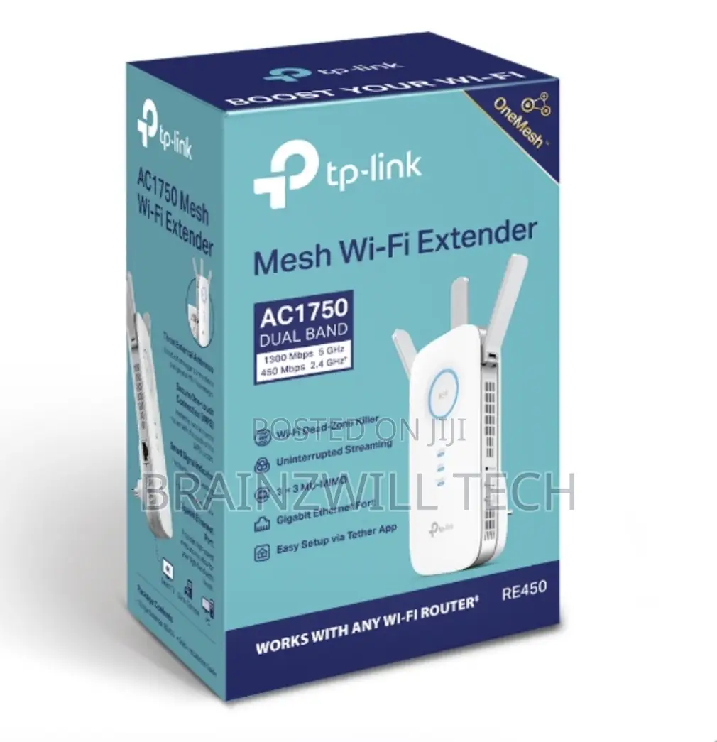 Tp-Link Re450 | Ac1750 Wi-Fi Range Extender