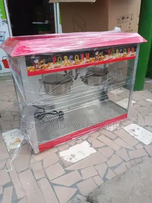 Double Popcorn Machine