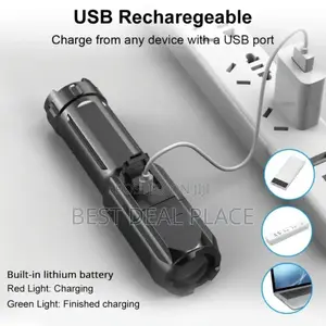 Rechargeable Powerful Flashlight (Super Bright Durable)