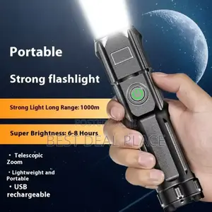 Rechargeable Powerful Flashlight (Super Bright Durable)
