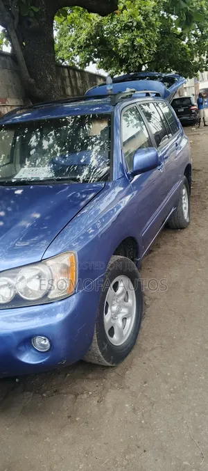 Toyota Highlander V6 AWD 2002 Blue
